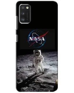 Чехол для Xiaomi POCO M3 с картинкой «Астронавт на Луне»