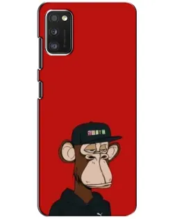 Чехол для Xiaomi POCO M3 с картинкой «Bored Ape — красный фон»