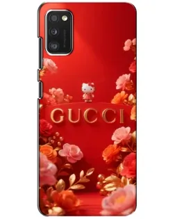 Чехол для Xiaomi POCO M3 с картинкой «Gucci — золотой сад»