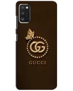 Чехол для Xiaomi POCO M3 с картинкой «Gucci — золотая бабочка»