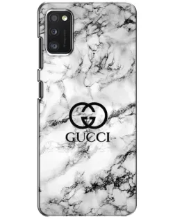 Чехол для Xiaomi POCO M3 с картинкой «Gucci — мраморный шик»
