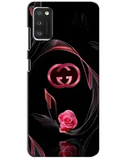 Чехол для Xiaomi POCO M3 с картинкой «Gucci — неоновая роза»