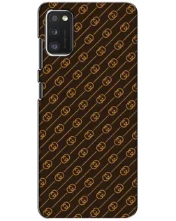 Чехол для Xiaomi POCO M3 с картинкой «Gucci — золотые диагонали»