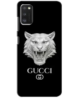 Чохол для Xiaomi POCO M3 з картинкою «Gucci — срібний лев»