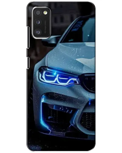 Чехол для Xiaomi POCO M3 с картинкой «Взгляд BMW с синими фарами» Чехол для Xiaomi POCO M3 с картинкой «Взгляд BMW с синими фарами»