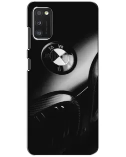 Чехол для Xiaomi POCO M3 с картинкой «Эмблема BMW — макро»