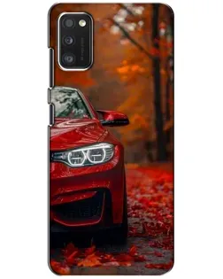 Чехол для Xiaomi POCO M3 с картинкой «Осенняя BMW M4»