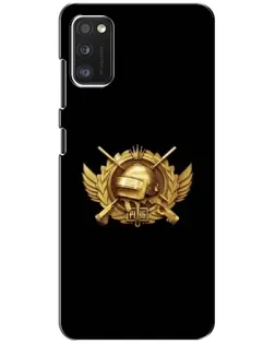 Чехол для Xiaomi POCO M3 с картинкой «PUBG — оранжевый градиент»