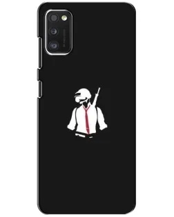Чехол для Xiaomi POCO M3 с картинкой «PUBG — силуэт воина»