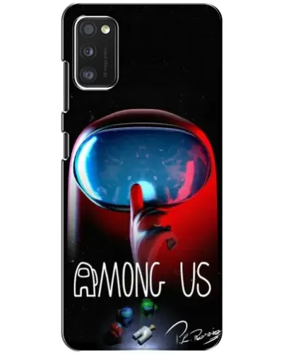 Чохол для Xiaomi POCO M3 з картинкою «Червоний імпостер — макро»