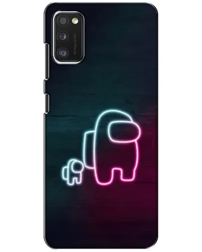 Чохол для Xiaomi POCO M3 з картинкою «Among Us неон-арт»
