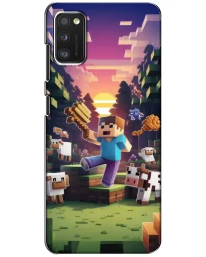 Чохол для Xiaomi POCO M3 з картинкою «Стів на фермі» Чохол для Xiaomi POCO M3 з картинкою «Стів на фермі»
