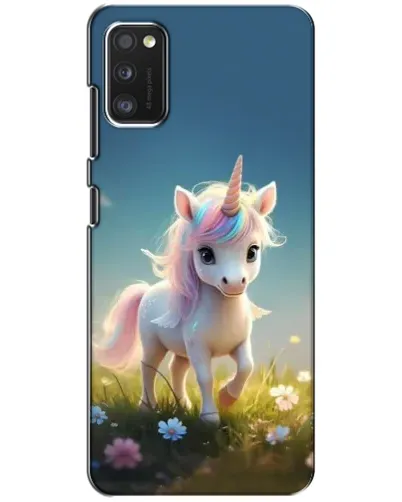Чехол для Xiaomi POCO M3 с картинкой «Единорог на поляне»