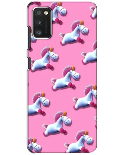 Чехол для Xiaomi POCO M3 с картинкой «Единороги на розовом»