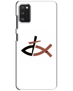 Чехол для Xiaomi POCO M3 с картинкой «Рыба и крест»