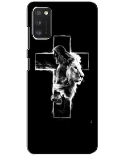 Чехол для Xiaomi POCO M3 с картинкой «Сияющий крест Jesus»