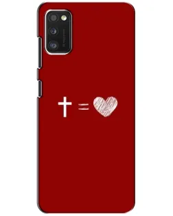 Чехол для Xiaomi POCO M3 с картинкой «Уравнение любви»
