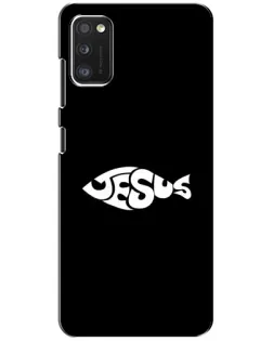 Чехол для Xiaomi POCO M3 с картинкой «Рыба Jesus»