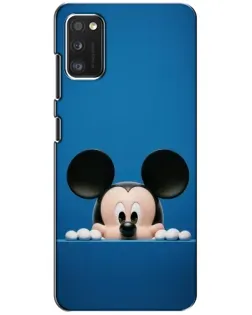 Чехол для Xiaomi POCO M3 с картинкой «Микки выглядывает»