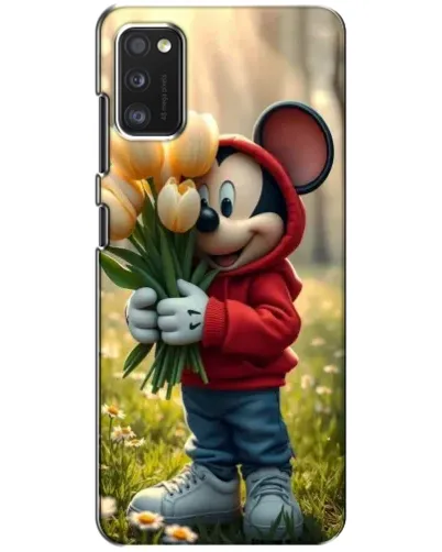 Чехол для Xiaomi POCO M3 с картинкой «Микки с тюльпанами» Чехол для Xiaomi POCO M3 с картинкой «Микки с тюльпанами»