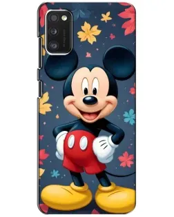 Чехол для Xiaomi POCO M3 с картинкой «Осенний Mickey Mouse»