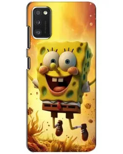 Чехол для Xiaomi POCO M3 с картинкой «Губка Боб прыгает» Чехол для Xiaomi POCO M3 с картинкой «Губка Боб прыгает»
