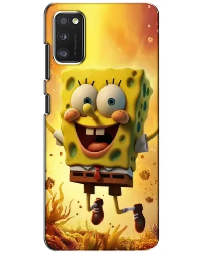 Чехол для Xiaomi POCO M3 с картинкой «Губка Боб прыгает» Чехол для Xiaomi POCO M3 с картинкой «Губка Боб прыгает»
