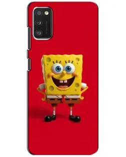 Чехол для Xiaomi POCO M3 с картинкой «Спанч Боб на красном» Чехол для Xiaomi POCO M3 с картинкой «Спанч Боб на красном»