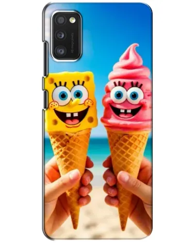 Чехол для Xiaomi POCO M3 с картинкой «Спанч Боб мороженое» Чехол для Xiaomi POCO M3 с картинкой «Спанч Боб мороженое»