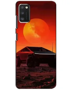 Чохол для Xiaomi POCO M3 з картинкою «Cybertruck на Марсі»
