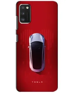 Чохол для Xiaomi POCO M3 з картинкою «Tesla Top View»