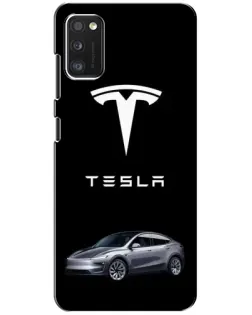 Чохол для Xiaomi POCO M3 з картинкою «Tesla Model Y»