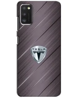 Чохол для Xiaomi POCO M3 з картинкою «Металева текстура Tesla»