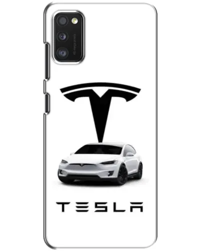 Чохол для Xiaomi POCO M3 з картинкою «Tesla White Style»
