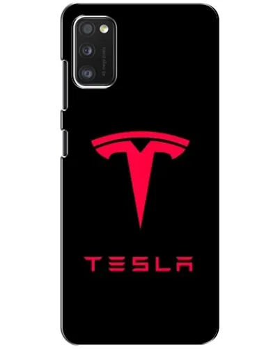 Чохол для Xiaomi POCO M3 з картинкою «Tesla Red Logo»