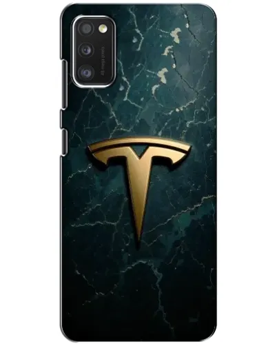 Чохол для Xiaomi POCO M3 з картинкою «Мармурова Tesla Gold»