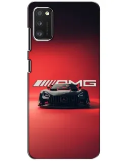 Чехол для Xiaomi POCO M3 с картинкой «Mercedes AMG — красная линия»