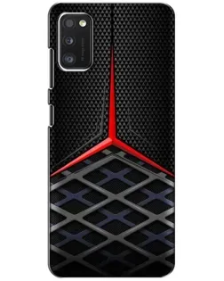 Чехол для Xiaomi POCO M3 с картинкой «Mercedes Carbon Grid»