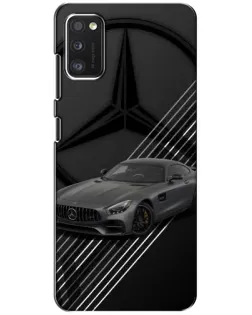 Чехол для Xiaomi POCO M3 с картинкой «Mercedes AMG — графика»