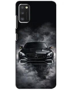 Чехол для Xiaomi POCO M3 с картинкой «Mercedes в дыму»