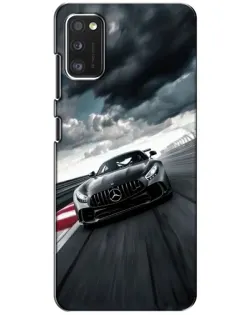 Чехол для Xiaomi POCO M3 с картинкой «Гоночный Mercedes AMG»