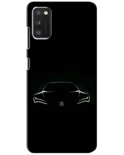 Чехол для Xiaomi POCO M3 с картинкой «Mercedes — силуэт авто»
