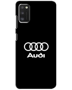 Чехол для Xiaomi POCO M3 с картинкой «Классическое лого Audi»