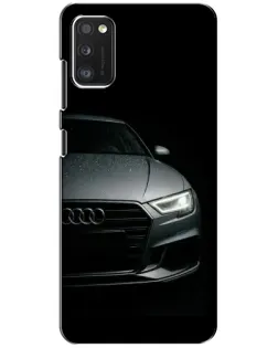 Чехол для Xiaomi POCO M3 с картинкой «Audi — детализация кузова»