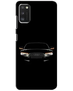 Чехол для Xiaomi POCO M3 с картинкой «Audi — ночной контур»