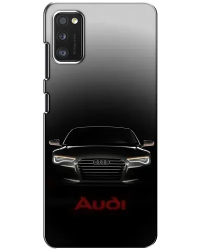Чехол для Xiaomi POCO M3 с картинкой «Audi — градиентный контур» Чехол для Xiaomi POCO M3 с картинкой «Audi — градиентный контур»