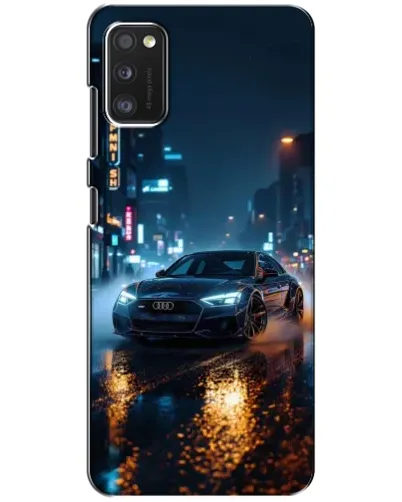 Чехол для Xiaomi POCO M3 с картинкой «Ночной город и Audi» Чехол для Xiaomi POCO M3 с картинкой «Ночной город и Audi»