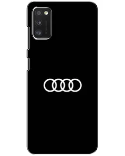 Чехол для Xiaomi POCO M3 с картинкой «Audi White Logo»