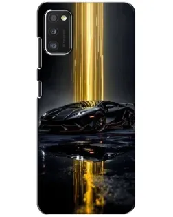 Чехол для Xiaomi POCO M3 с картинкой «Ночной Lamborghini драйв»