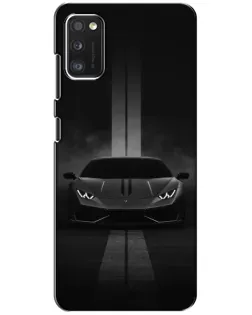 Чехол для Xiaomi POCO M3 с картинкой «Lamborghini симметрия дорог»
